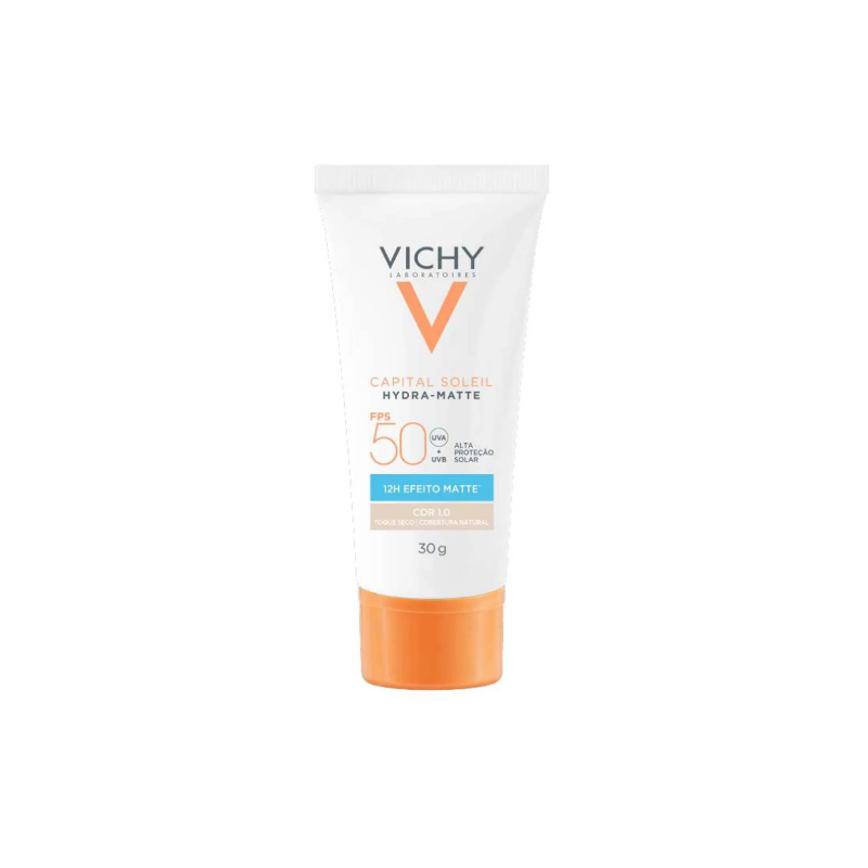 PROTETOR SOLAR CAPITAL SOLEIL HYDRA-MATTE FPS50 COM 30G