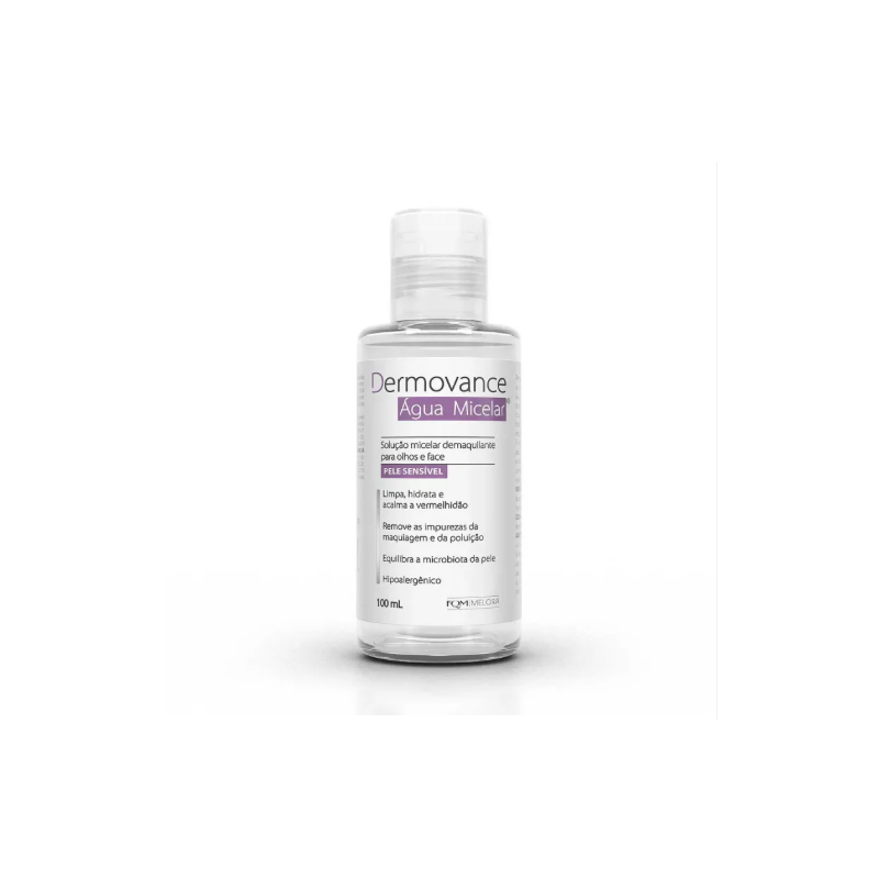 AGUA MICELAR DERMOVANCE PELE SENSIVEL 100ML