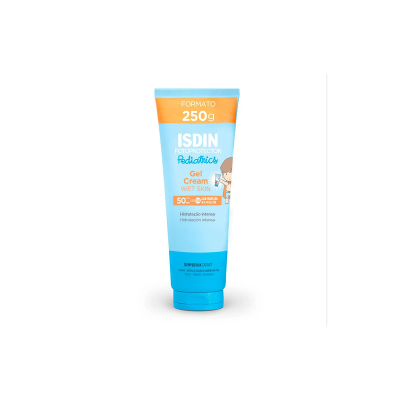 PROTETOR SOLAR ISDIN PEDIATRICS GEL CREANM FPS50 COM 250ML