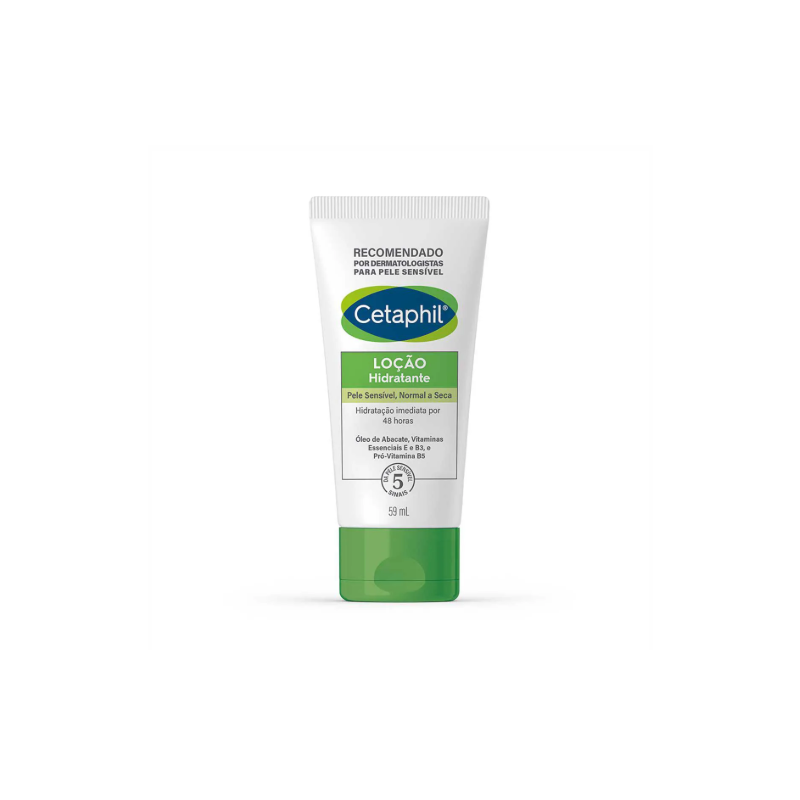 LOÇÃO HIDRATANTE CORPO E ROSTO CETAPHIL COM 59ML