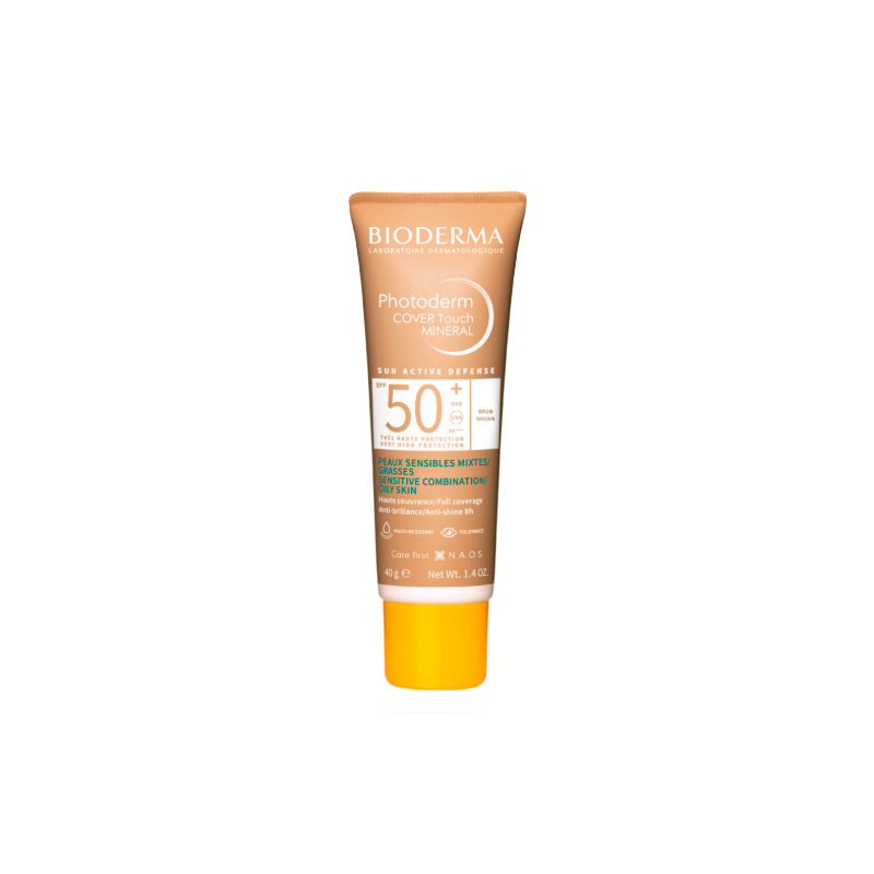 PROTETOR SOLAR BIODERMA PHOTODERM COVER TOUCH FPS 50+ ESCURO