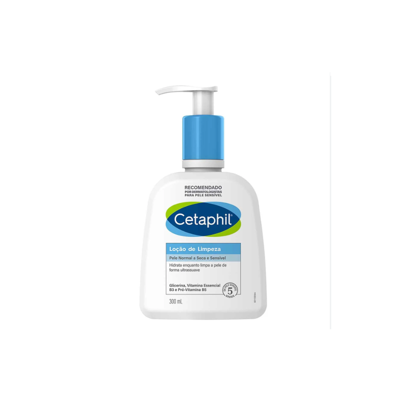 LOÇÃO DE LIMPEZA CETAPHIL PELE NORMAL/SECA 300ML