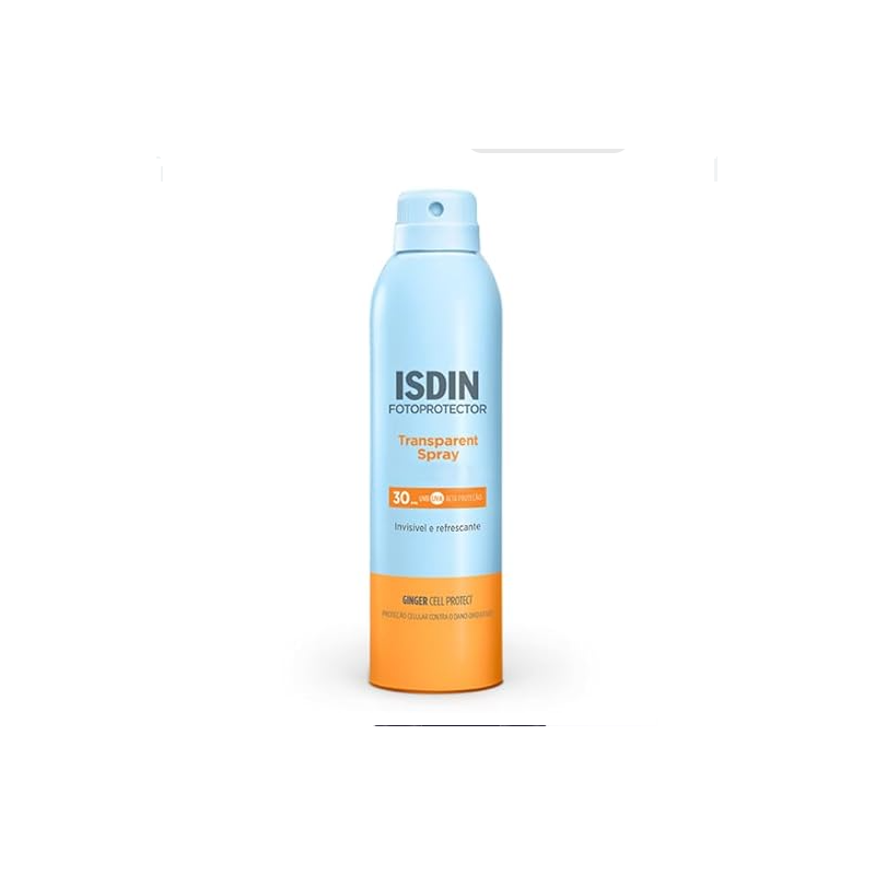 PROTETOR SOLAR ISDIN TRANSPARENT SPRAY FPS30 250ML