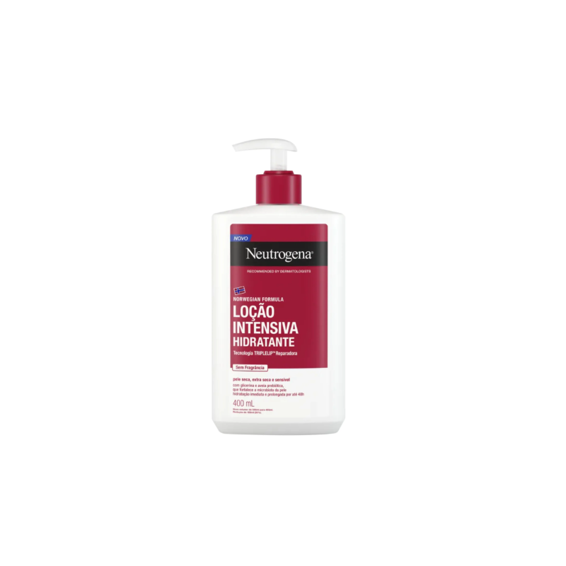 NEUTROGENA NORWEGIAN LOÇÃO HIDRATANTE SEM PERFUME 400ML 