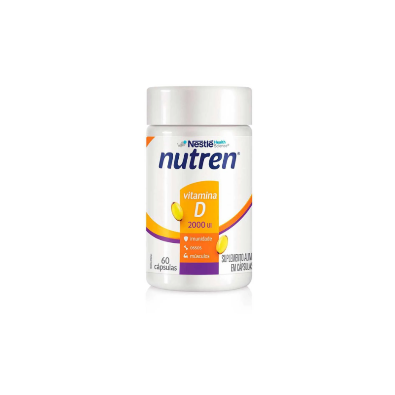 VITAMINA D NUTREN 2000UI COM 60 CAPSULAS