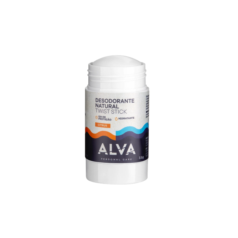ALVA DESODORANTE TWIST STICK CITRUS 55 GRAMAS