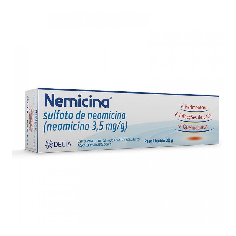 NEMICINA POMADA COM 20 GRAMAS-DELTA