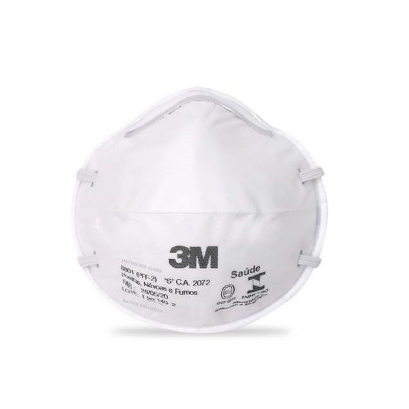 MÁSCARA PROTETORA 3M 8801 COM 20 UNIDADES
