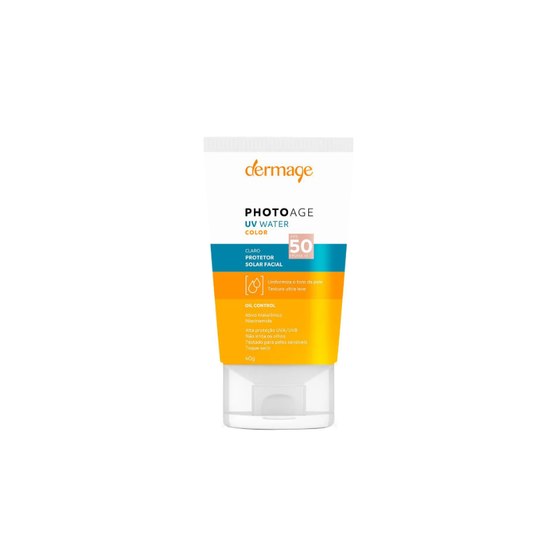 PROTETOR SOLAR FACIAL TOQUE SECO COLOR MEDIO FPS50 40G