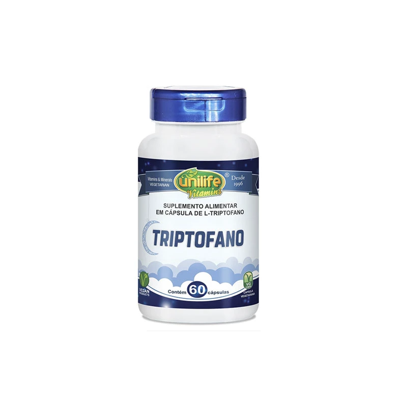L-TRIPTOFANO 300MG 60 CAPSULAS UNILIFE