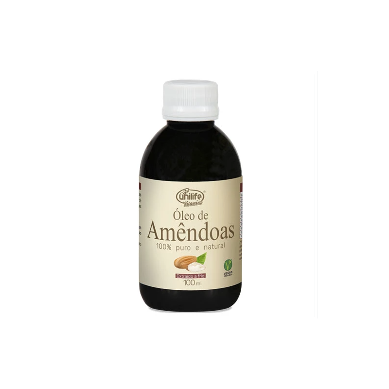 OLEO DE AMENDOAS COM 100ML UNILIFE