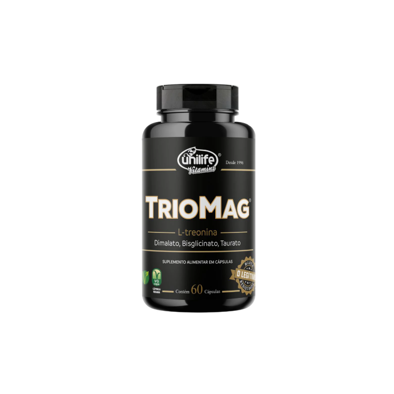 TRIOMAG COMPLEXO DE MAGNESIOS 700 MG COM 60 CAPSULAS UNILIFE