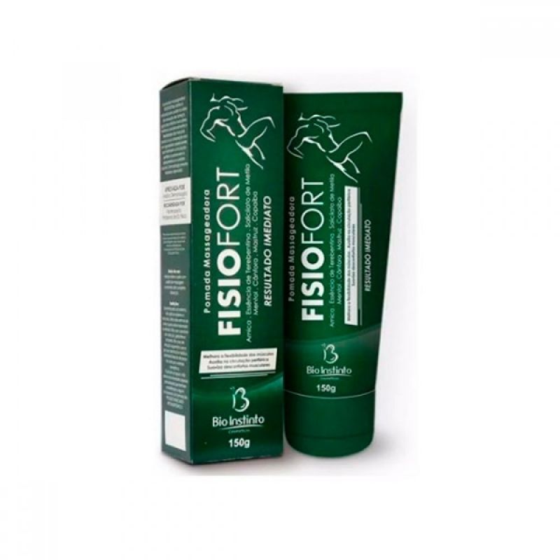 POMADA MASSAGEADORA FISIOFORT BIO INSTINTO 150G