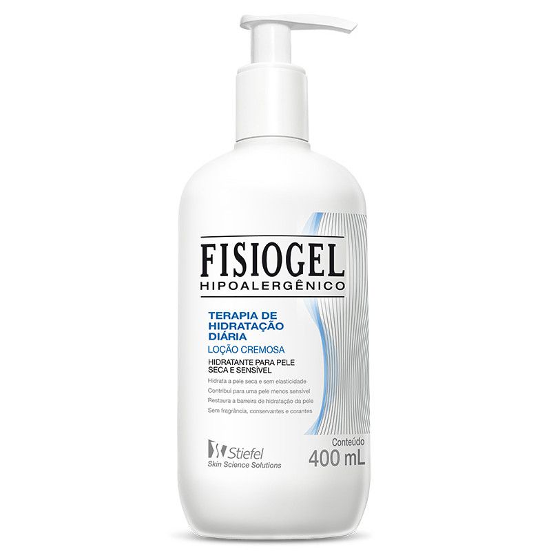 FISIOGEL TERAPIA DE HIDRATAÇÃO DIÁRIA LOÇÃO CREMOSA 400ML