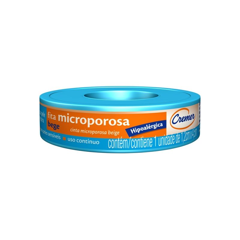 FITA MICROPOR BEGE 1,2X4,5