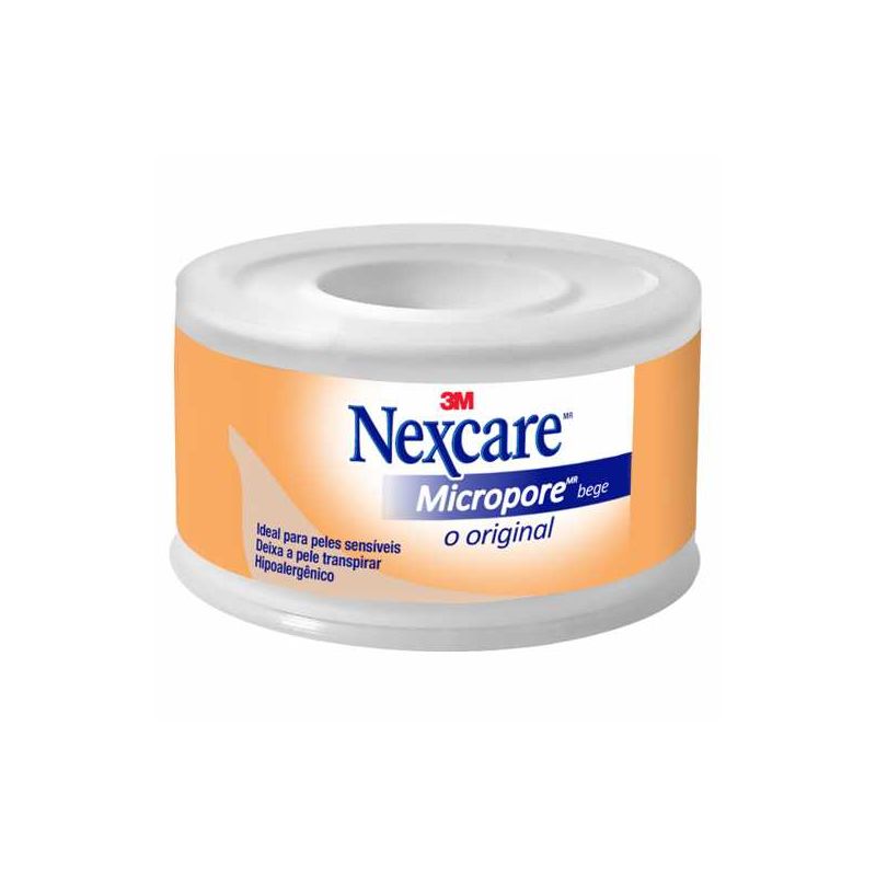 ESPARADRAPO NEXCARE MICROPORE BEGE 25X4,5