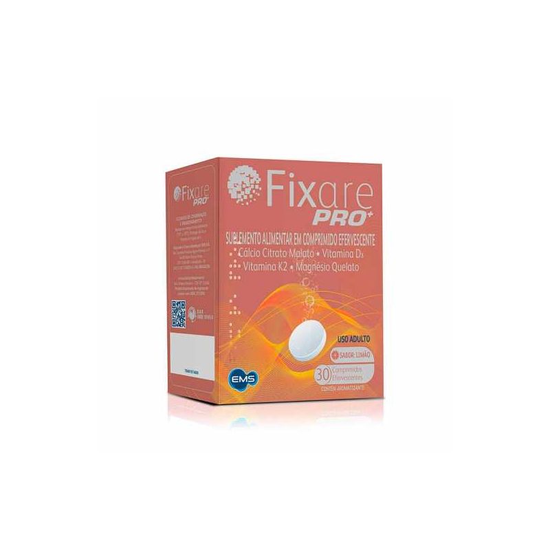 FIXARE PRO LIMÃO COM 30 COMPRIMIDOS EFERVECENTES
