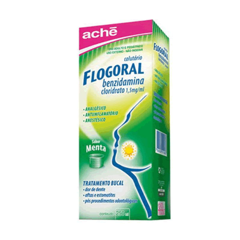 FLOGORAL MENTA COLUTÓRIO 250ML