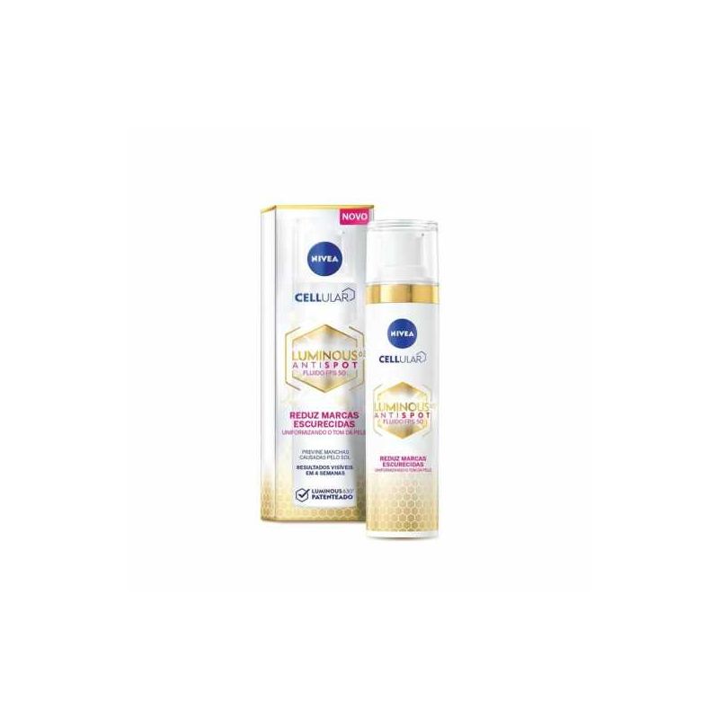 CREME NIVEA CELULAR LUMINOUS 630 ANTISPOT FPS50 40ML - VALIDADE 05/2026