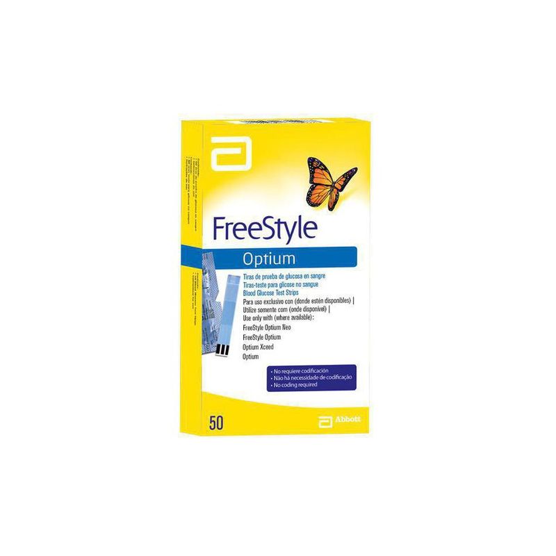 FREESTYLE OPTIUN COM 50 UNIDADES