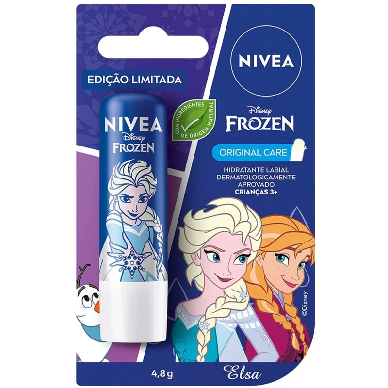 PROTETOR  LABIAL NIVEA LIPITOR CARE DISNEY FROZ 4,8G