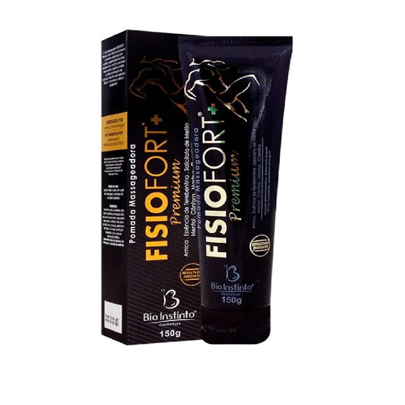 POMADA MASSAGEADORA FISIOFORT PREMIUM BIO 150G