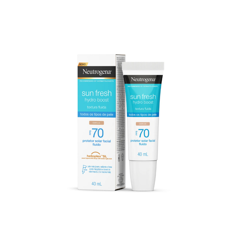 PROTETOR FACIAL NEUTROGENA SUN FRESH HYDRO BOOST 2.0 40G