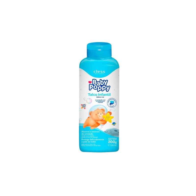 TALCO BABY POPPY 100G INFANTIL PATINHO