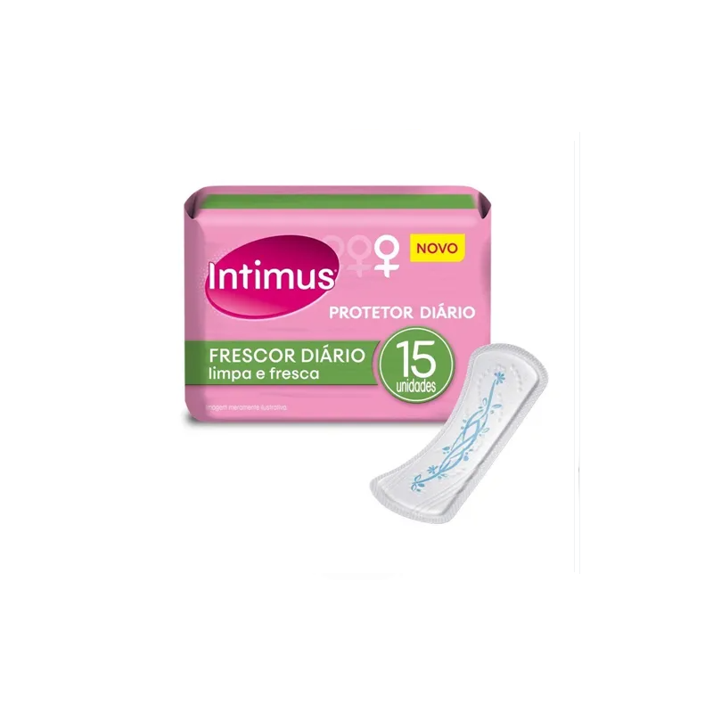 PROTETOR DIARIO  INTIMUS COM PERFUME 15 UNIDADES