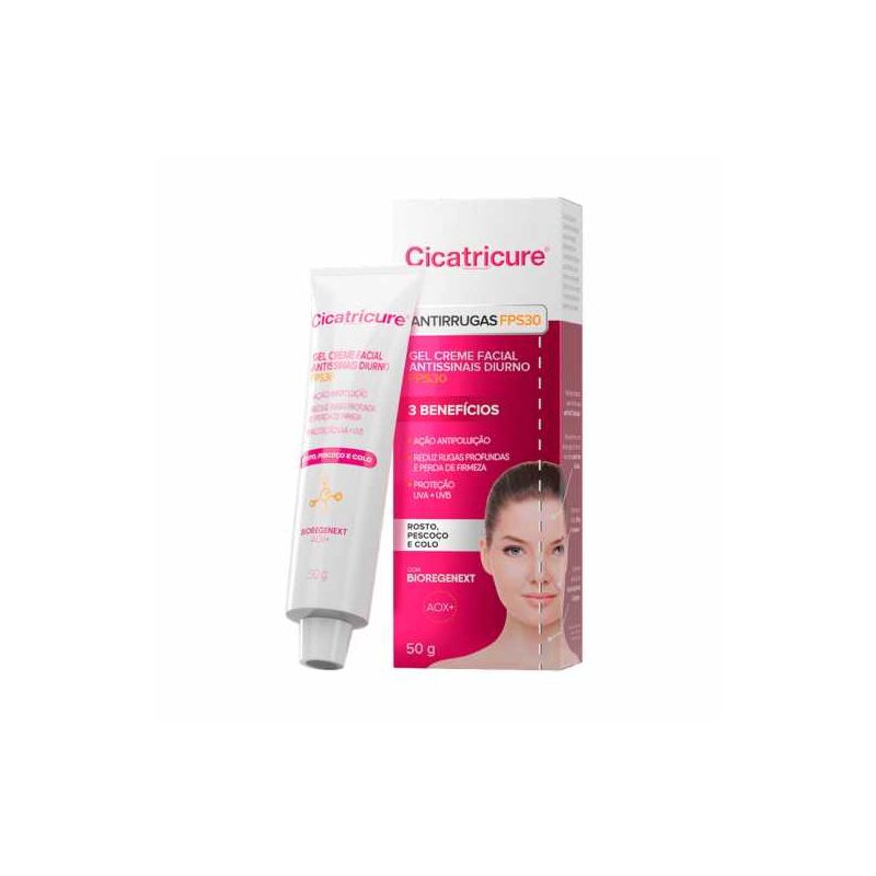 CICATRICURE ANTI-IDADE DIURNO FPS-30 50G