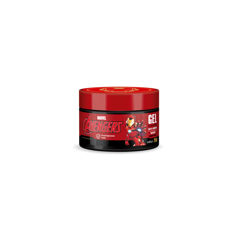 GEL FIX INFANTIL AVENGERS HOMEM DE FERRO 250G