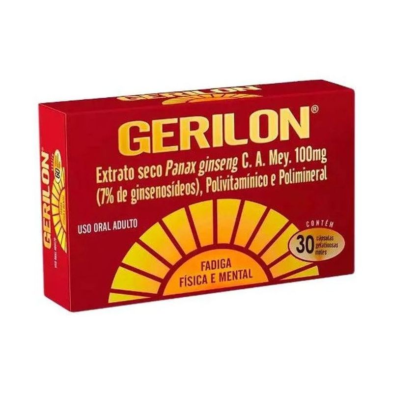 GERILON COM 30 CÁPSULAS MOLES