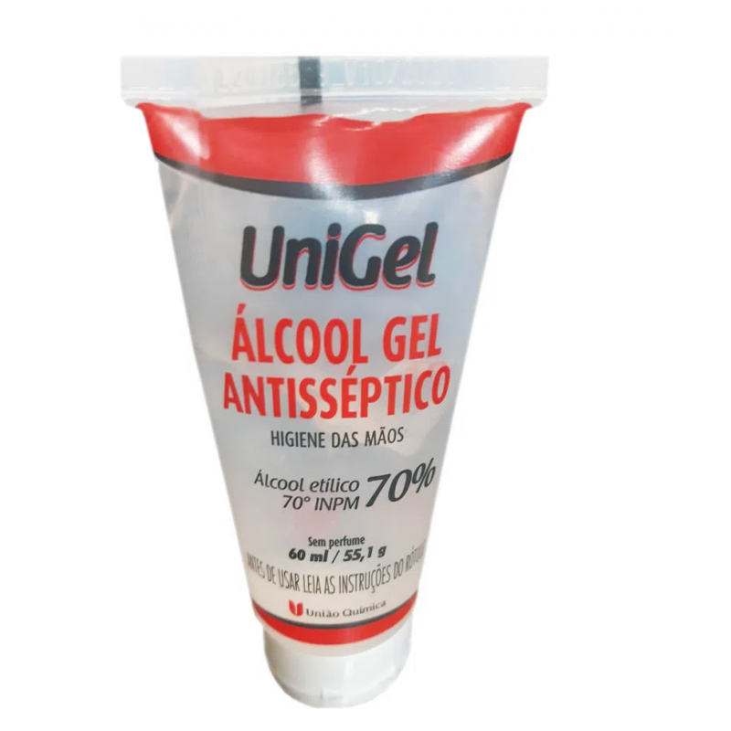 UNIGEL ALCOOL GEL 70% X 60 ML