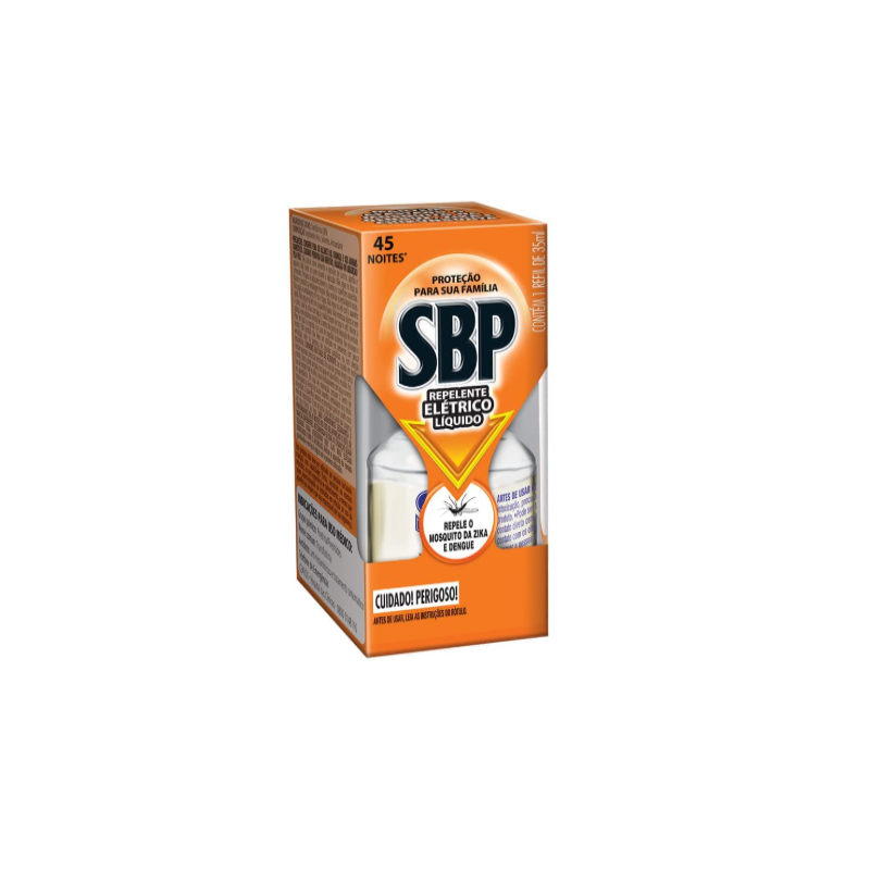 SBP REPELENTE ELETRICO LIQUIDO 45 NOITES