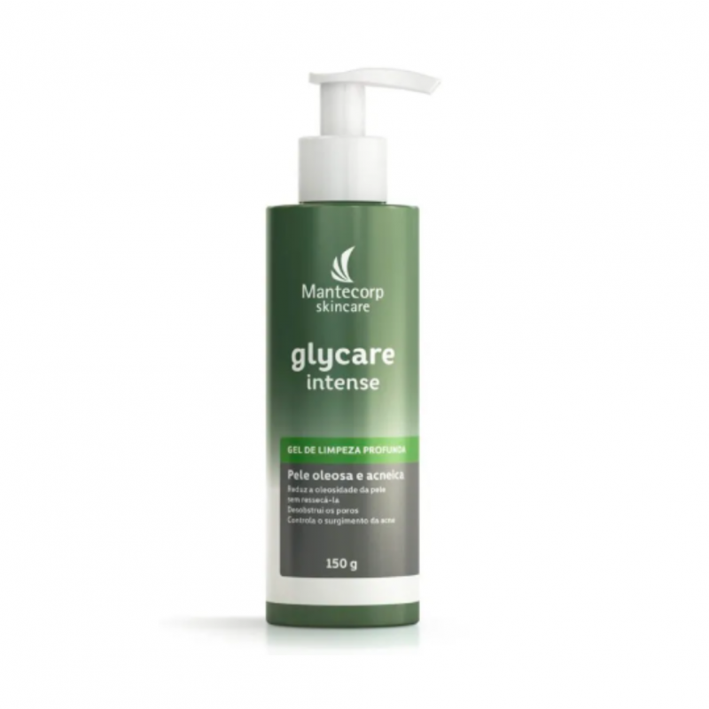 GLYCARE INTENSE GEL DE LIMPEZA PROFUNDA COM 150 GRAMAS