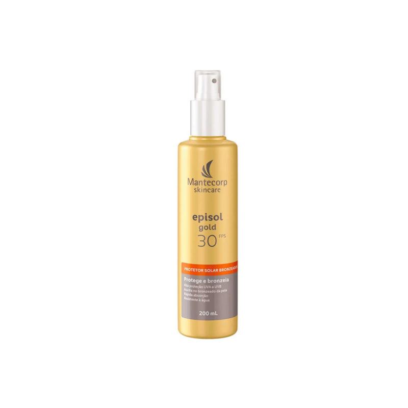 PROTETOR SOLAR BRONZEADOR EPISOL GOLD FPS30 200GR