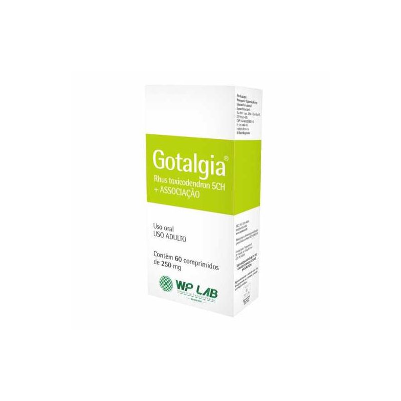 GOTALGIA 250MG COM 60 COMPRIMIDOS