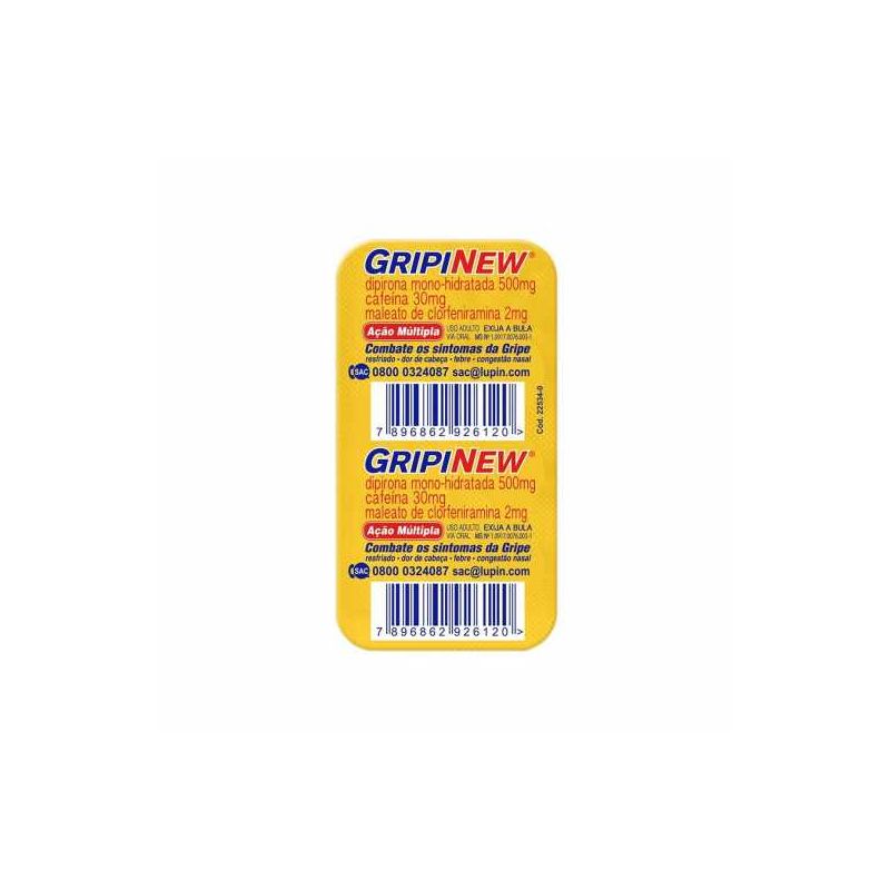 GRIPINEW COM 6 COMPRIMIDOS-MEDQUIMICA-