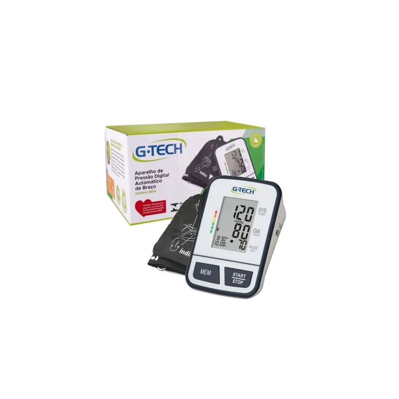 APARELHO DE PRESSAO DIGITAL AUTOMATICO DE BRAÇO BSPII G-TECH