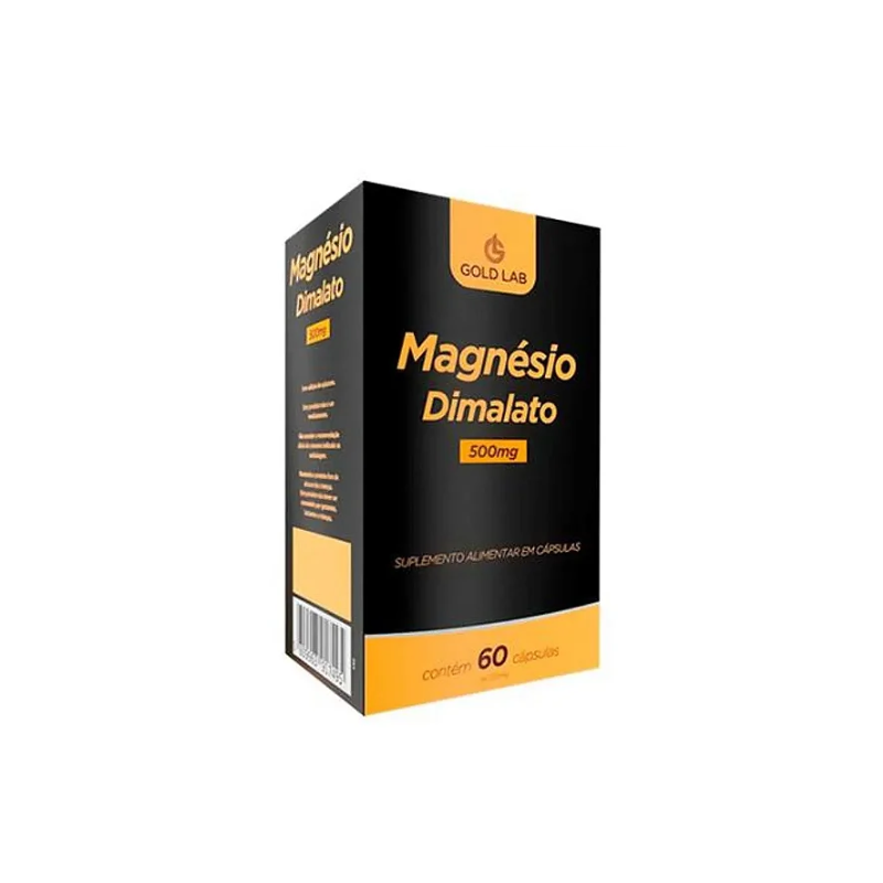 MAGNESIO DIMALATO 500MG COM 60 CAPSULAS 