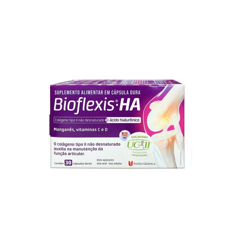 BIOFLESXIS HA ON 500MG COM 30 CAPSULAS