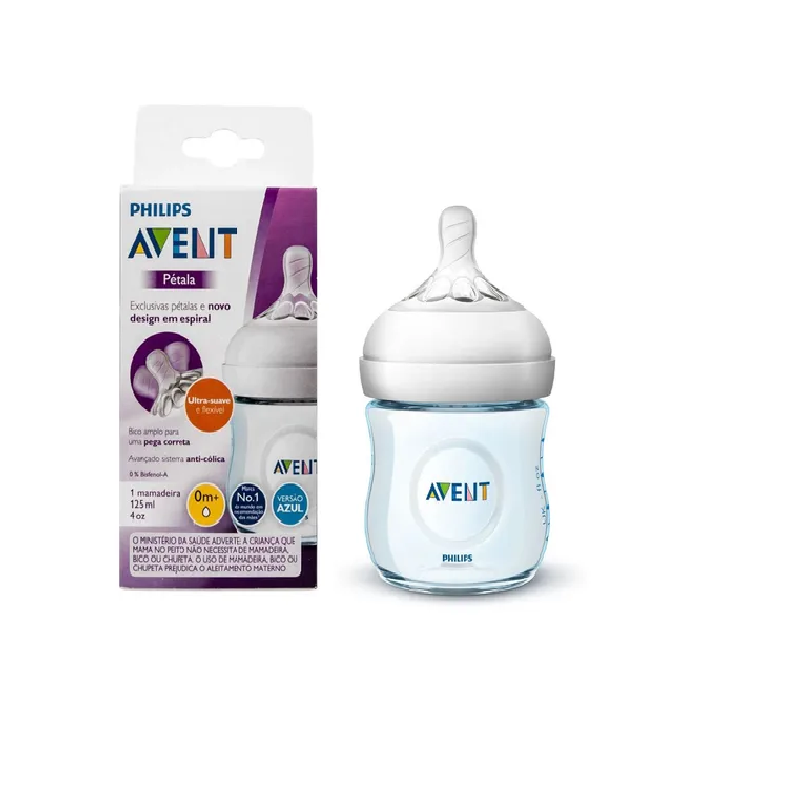 MAMADEIRA PHILIPS AVET PETALA TRANSPARENTE 125ML