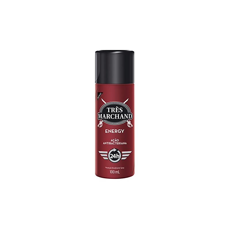 DESODORANTE SPRAY TRÊS MARCHAND ENERGY 100ML