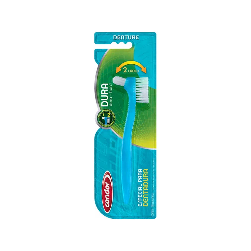 ESCOVA PARA DENTADURA CONDOR DENTURE DURA UNIDADE