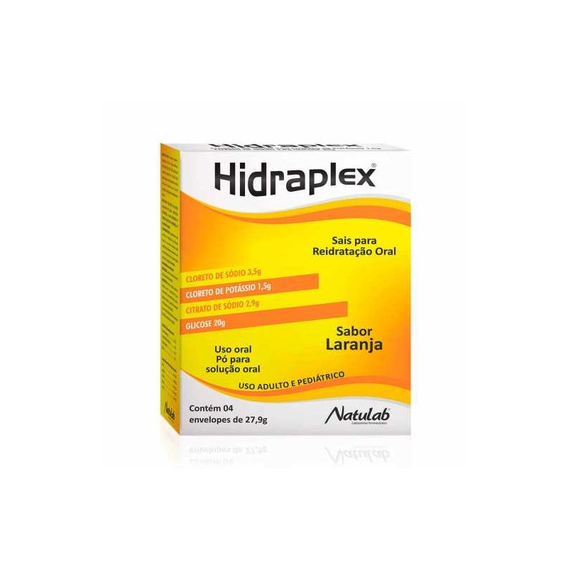 HIDRAPLEX SABOR LARANJA  04 ENVELOPES