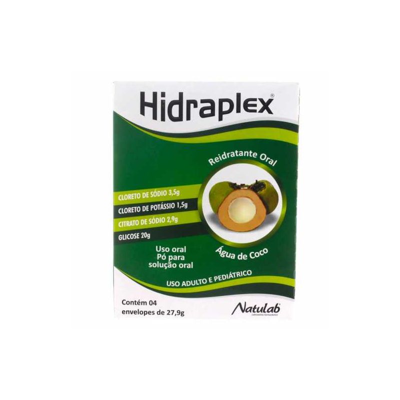HIDRAPLEX SABOR ÁGUA DE COCO 04 ENVELOPES