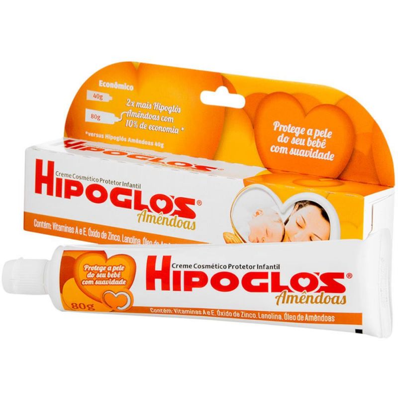 HIPOGLÓS AMÊNDOAS COM 80 GRAMAS - VALIDADE 05/2026