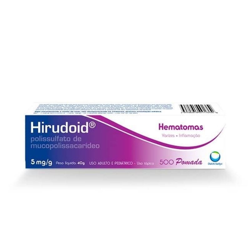 HIRUDOID 500MG POMADA COM 40 GRAMAS