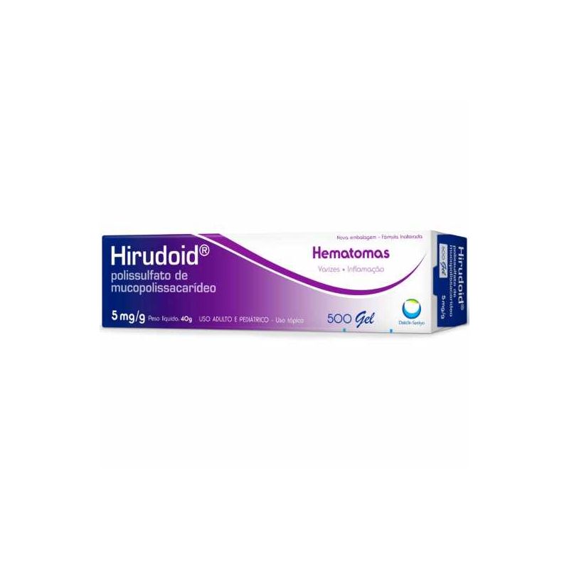 HIRUDOID 500MG GEL 40 GRAMAS