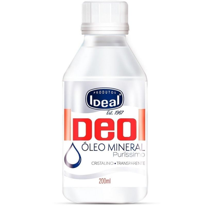 ÓLEO MINERAL IDEAL PURO COM 200ML 